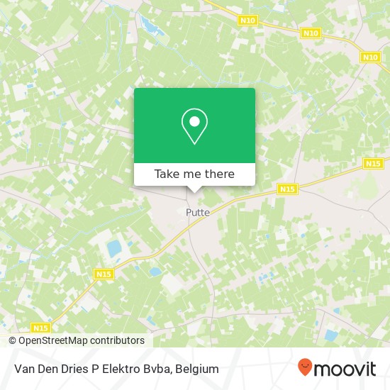 Van Den Dries P Elektro Bvba map