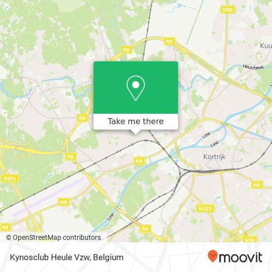 Kynosclub Heule Vzw map