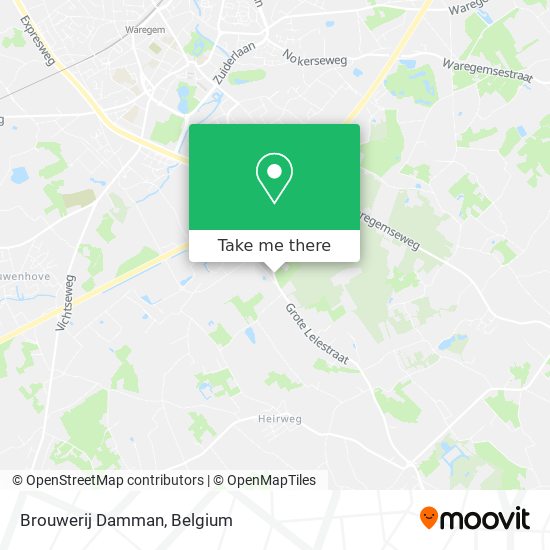 Brouwerij Damman map