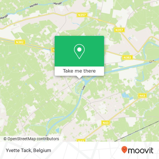 Yvette Tack map