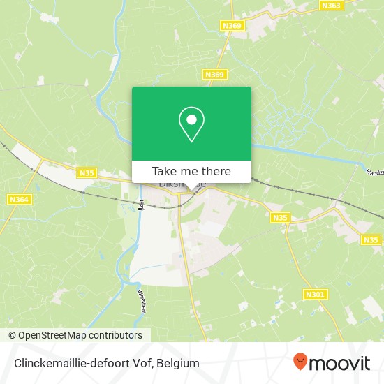 Clinckemaillie-defoort Vof plan