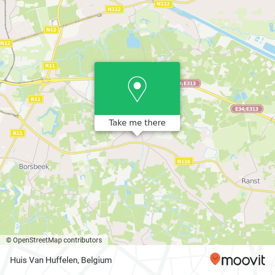 Huis Van Huffelen map