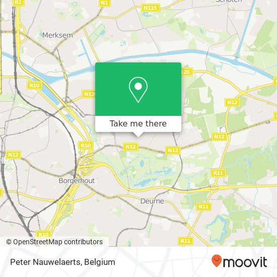 Peter Nauwelaerts map