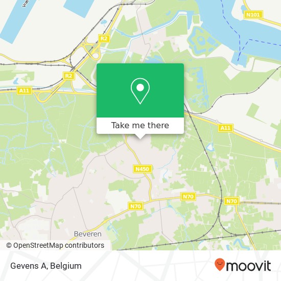 Gevens A map