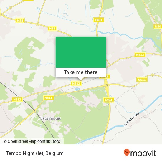 Tempo Night (le) map