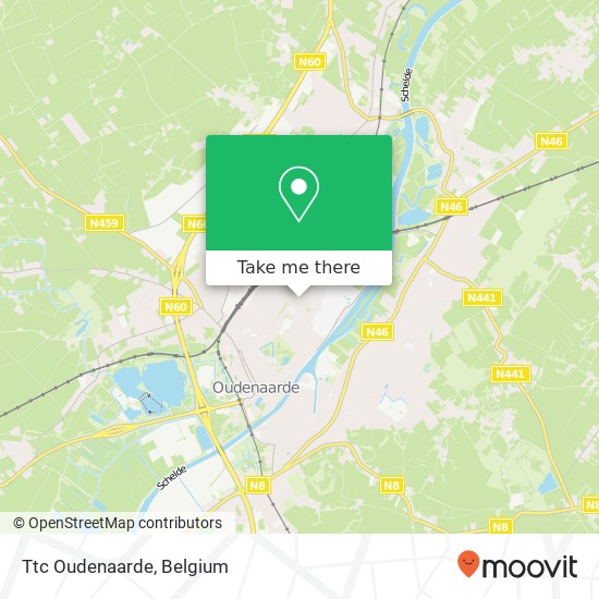 Ttc Oudenaarde map