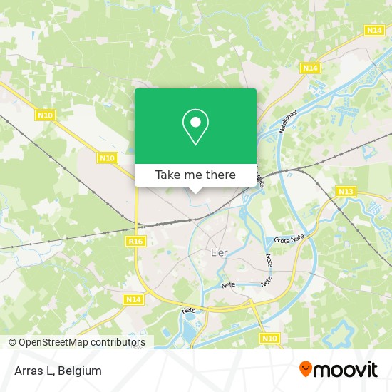 Arras L map