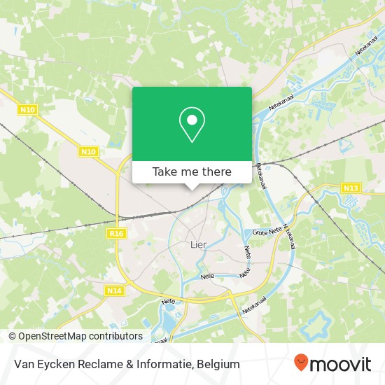 Van Eycken Reclame & Informatie map