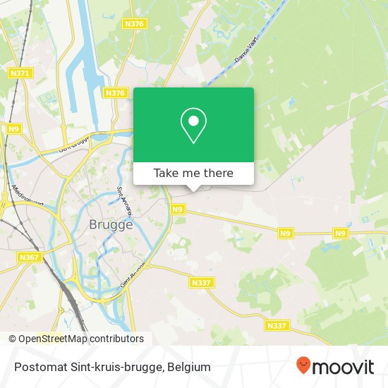 Postomat Sint-kruis-brugge plan