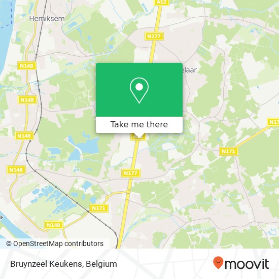 Bruynzeel Keukens map