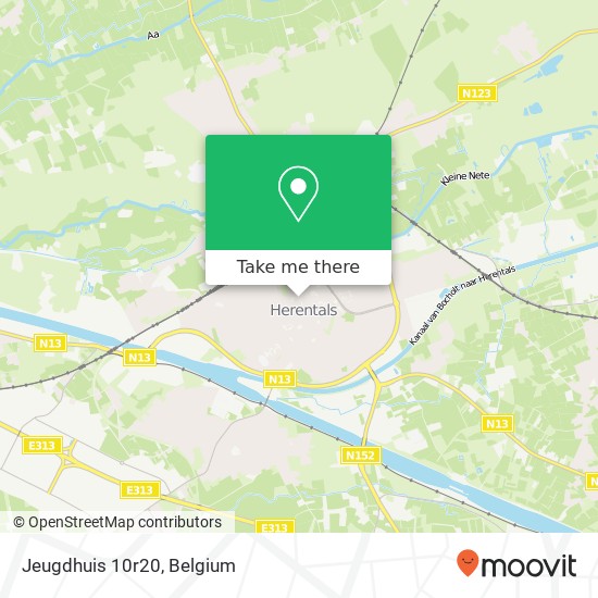 Jeugdhuis 10r20 map