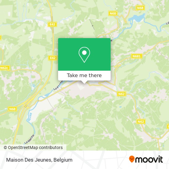 Maison Des Jeunes map