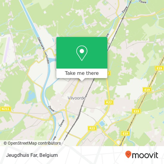 Jeugdhuis Far map