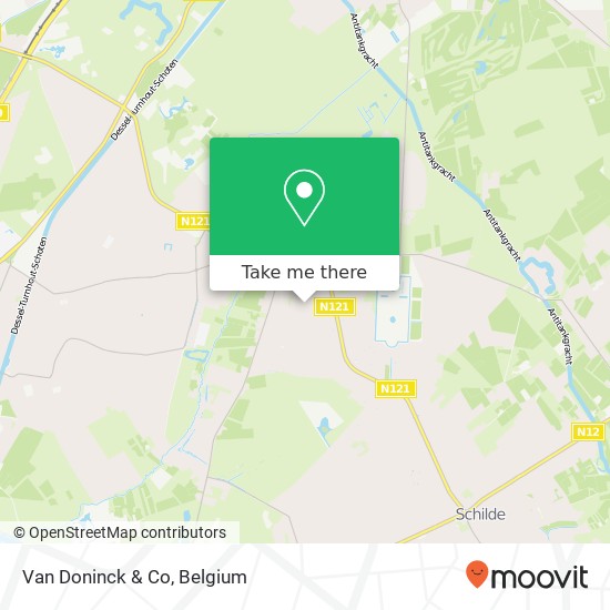 Van Doninck & Co map