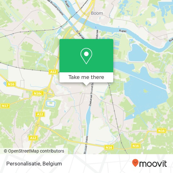 Personalisatie map