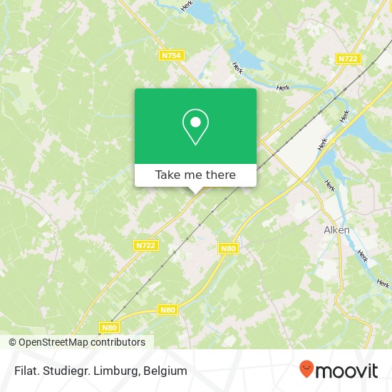 Filat. Studiegr. Limburg map