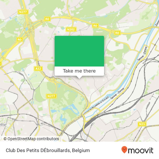 Club Des Petits DÉbrouillards map