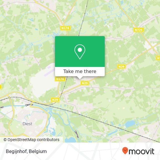 Begijnhof map