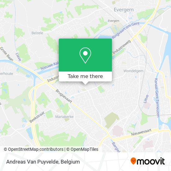 Andreas Van Puyvelde map