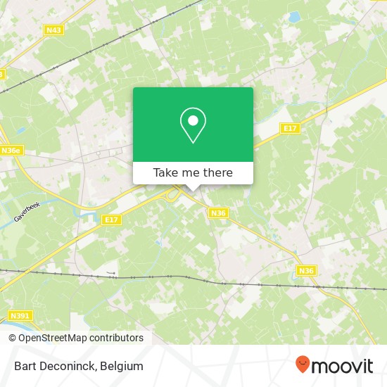 Bart Deconinck map