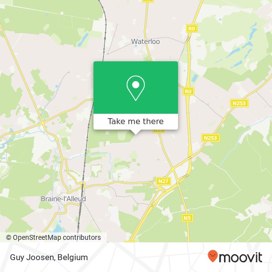 Guy Joosen map