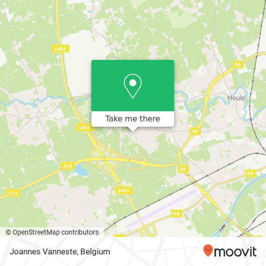 Joannes Vanneste map