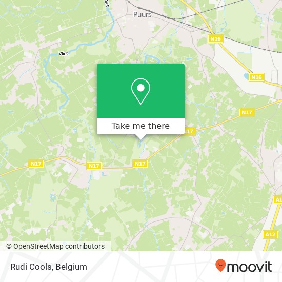 Rudi Cools map