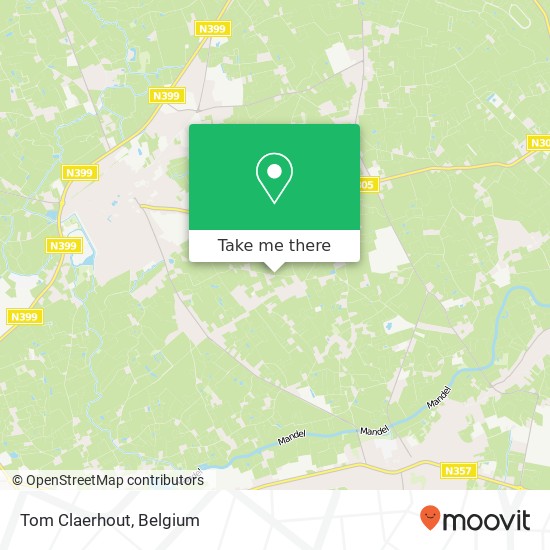 Tom Claerhout map