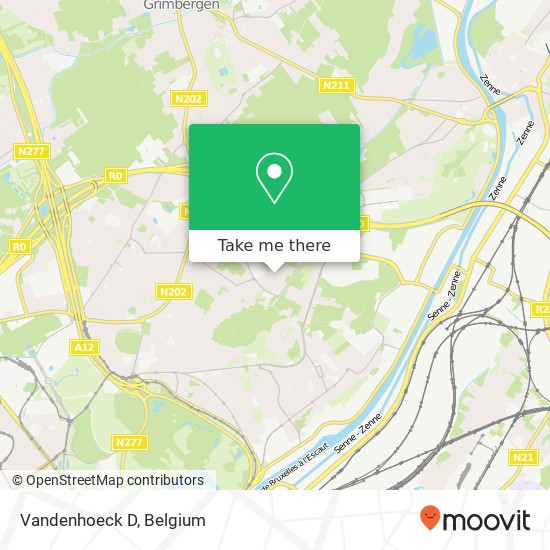 Vandenhoeck D map