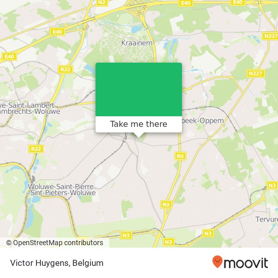 Victor Huygens map