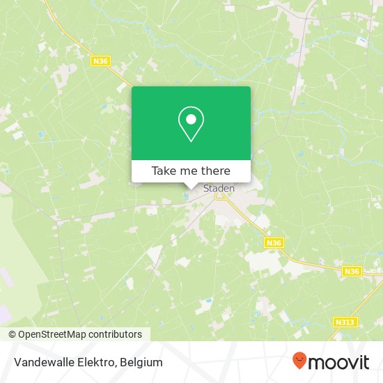 Vandewalle Elektro map