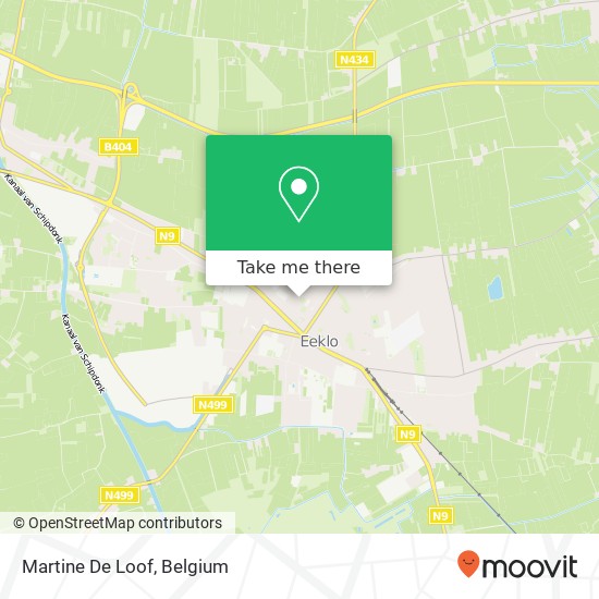 Martine De Loof map