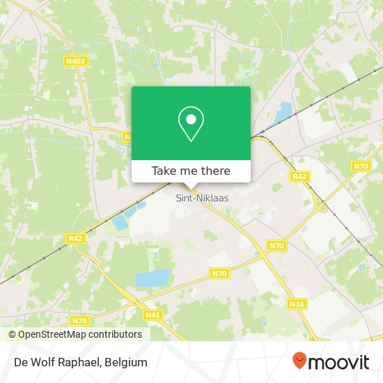 De Wolf Raphael map