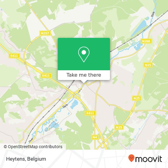 Heytens map