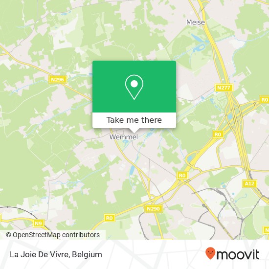 La Joie De Vivre map