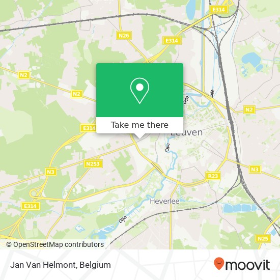Jan Van Helmont map
