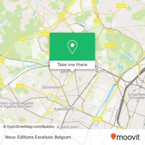 Nouv. Editions Excelsior map