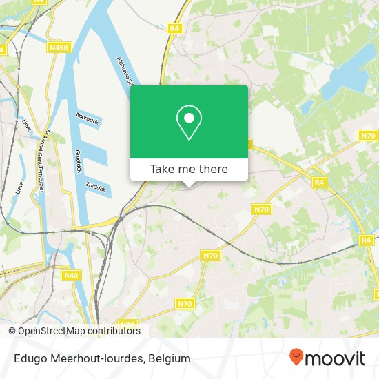 Edugo Meerhout-lourdes map