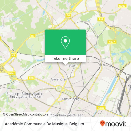 Académie Communale De Musique map
