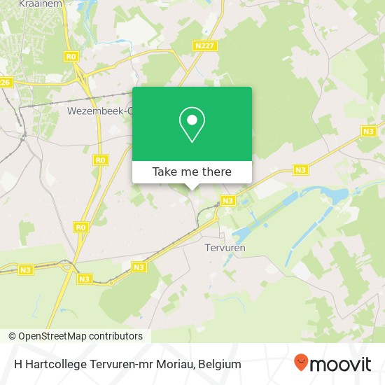 H Hartcollege Tervuren-mr Moriau plan