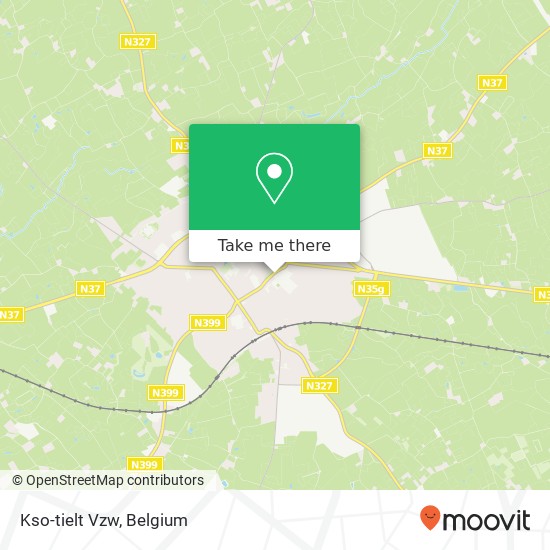 Kso-tielt Vzw map