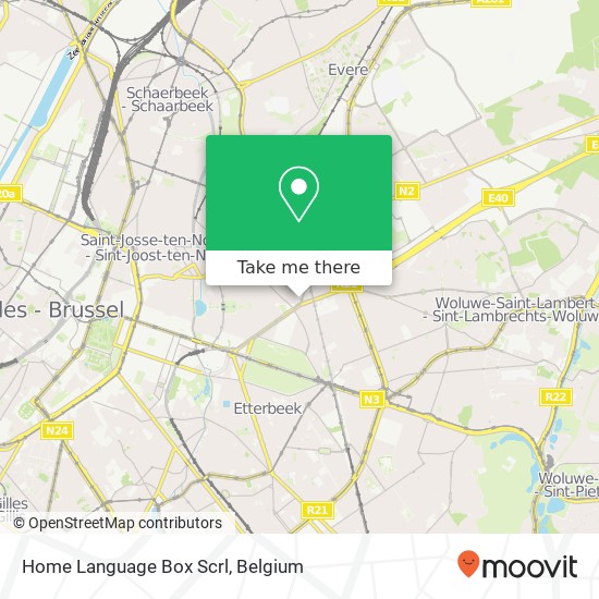 Home Language Box Scrl map
