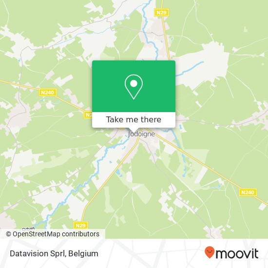 Datavision Sprl map