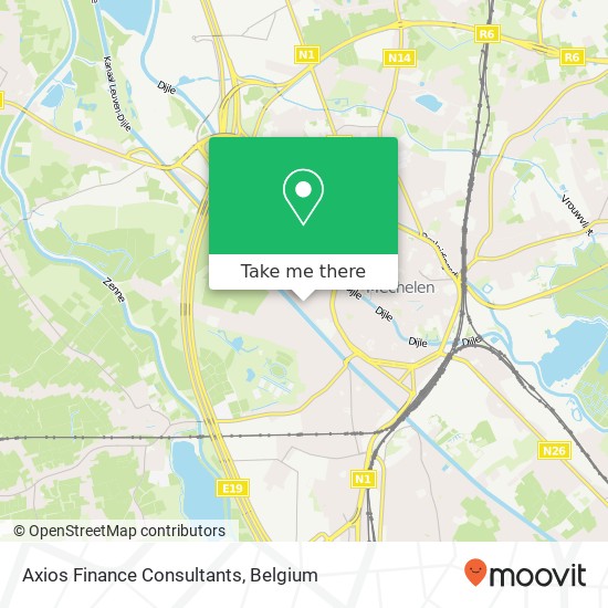 Axios Finance Consultants map