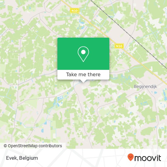 Evek map