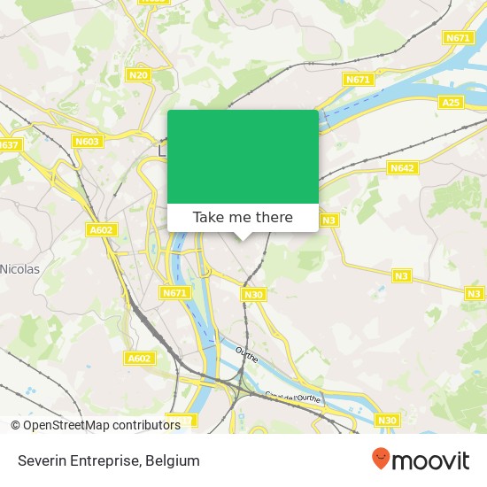 Severin Entreprise map