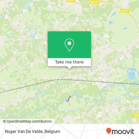 Roger Van De Velde map