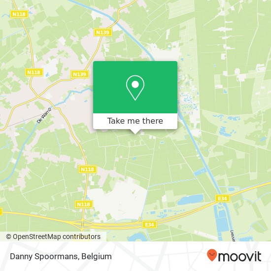 Danny Spoormans map