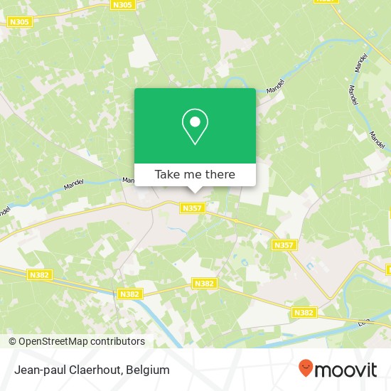 Jean-paul Claerhout map