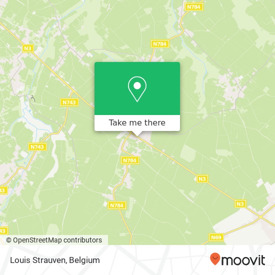 Louis Strauven map